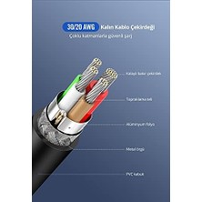 Prime Usb-C 2.0 C M/m Abs Hızlı Şarj Kablosu 1m Beyaz