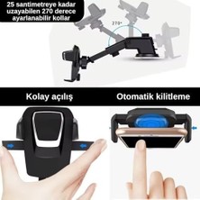 Prime Araç Içi Telefon Tutucu Vakumlu Araba Ayarlanabilir Cam ve Torpido Için Yüksek Kalite Tutucu (Vakumlu)