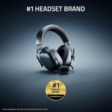 Prime Blackshark V3 - Kablosuz E-Spor Kulaklık - Triforce 50MM Sürücü - Çıkarılabilir Geniş Bant Mikrofon - Thx Spatial Audio - Kablosuz 2,4 Ghz & Bluetooth - Fps Profilleri - Pc/mac | Siyah