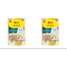 Prime Me-O Delite Ton Balıklı Tavuklu Soslu, 70 gr 2li Paket