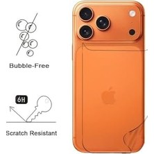 Prime - 17 Pro Şeffaf Kaplama Arka ve Yan Çerceve Full Body Esnek Kasa Koruyucu Hydrojel Çizilmez