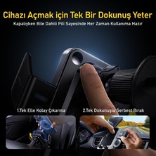 Prime Superauto 65W Araç Içi Şarjı, 15W Şarj Aleti Handsfree Telefon Tutucu