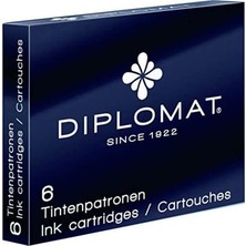 Prime Diplomat Dolma Kalem Kartuşu 6lı Siyah D10275204
