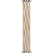 Prime - ile Uyumlu 7 8 9 41MM Kordon Medium Örgü Solo Loop Kordon 32 - Altın