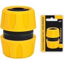 Prime Hortum Bağlantı Eki, 1/2" ve 3/4" Bahçe Hortumu Tamir Aparatı 1/2 Inç ve 3/4 Inç (3/4 Inç)