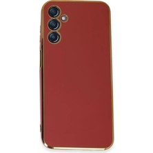 Vuralsin38 Newface Samsung Galaxy M14 5g Kılıf Volet Silikon - Kırmızı