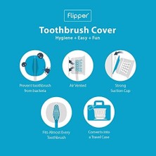 Prime Flipper Hijyenik Diş Fırçası Kabı - Köpek