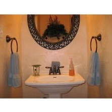 Prime 6610ORB Brantford Çift Kulplu Low Arc Banyo Lavabo Gider Montaj, Yağ ile Ovulmuş Bronz