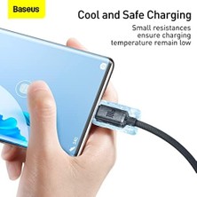 Prime Crystal Usb-A - Type-C Hızlı Şarj Veri Kablosu 100W 5A 1,2m – Siyah (Ile Uyumlu Değildir)