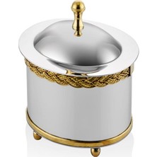 Lamedore Black Pearl Halat Kapaklı Sekerlık 14X7X7 cm
