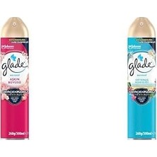 Prime Glade Aerosol Aşkın Büyüsü Oda Kokusu 300 ml (1 x 300 Ml) ve Glade Aerosol Okyanus Sessizliği Oda Kokusu 300 ml (1 x 300 Ml)