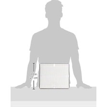 Prime MD1-0022 Hava Temizleyici Filtresi, 1 Adet (1'li Paket), Gri