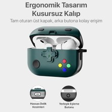 Prime 3 ile Uyumlu Gaming Serisi Hybrid Tasarım Kılıf Iç Kısmı Tpu - Dış Kısmı Polikarbonat - Kenarları Fiber Karbon Kaplama Premium Tasarım ve Mükemmel Koruma (Yeşil, 3 2021)