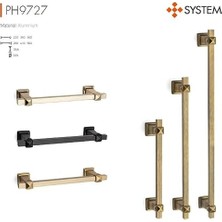 Prime 22 cm Çekme/sürgü Kapı Kolu Antik Renk