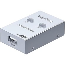Prime Veggieg USB 2.0 Anahtarlı 2 Portlu Yazıcı Printer Çoklayıcı Sharing Switch