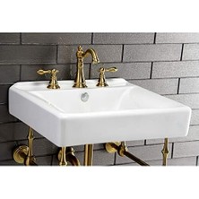 Prime FSC1973ACL Amerikan Klasik Geniş Banyo Musluğu, 12,7 Cm, Fırçalanmış Pirinç