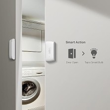 Prime T110, Akıllı Kapı/pencere Kontak Sensörü, Anlık Bildirim, Pil Dahil, Kolay Kurulum, Diğer Ürünleri ile Aksiyon Tetikleme, Hub Gereklidir Ayrıca Satılır