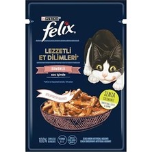 Prime Felix Tasty Shreds Somonlu (26 x 80 Gr)