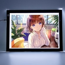 Prime A4 Ultra-Thin Portable LED Light Box Tracer USB Power Cable Dimmable Brightness LED Tracing