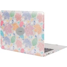 Prime MacBook Pro 13 Inç M1 M2 Çiçekli Sert Kapak Kılıf | Tpu Darbe Emici – Desenli Koruyucu