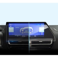 Prime C5 Aircross 10 Inç Multimedya ile Uyumlu Ekran Koruyucu Şeffaf Parlak & Çizilmez