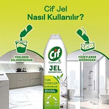 Prime Cif Jel Yüzey Temizleyici Cleanboost Tüm Yüzeyler Için Leke Çıkarıcı Çamaşır Sulu Ferahlığı 750 ml