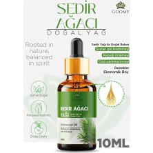 Prime Gommy Sedir Ağacı YAĞI%100 Doğal Bitkisel Uçucu Yağ Cedarwood Oil 10ML