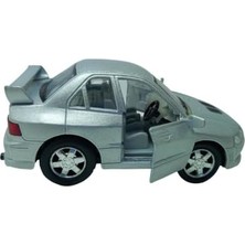 Prime 10 Cm. Çek Bırak Gri Mıtsubıshı Diecast Araba