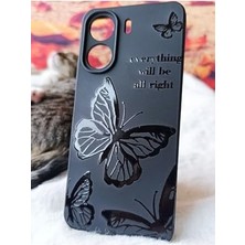 Prime 13 C Için Kapak LKL01 Özel Tasarım Laklı Desenli Kılıf Butterfly