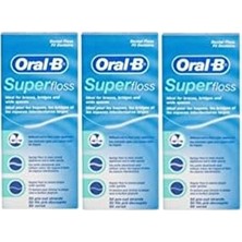 Prime Oral-B Diş Ipi Super Floss 2 x 50 Adet