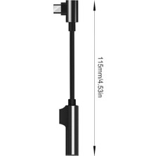 Prime USB Type-C'den 3.5mm'ye Dönüştürücü Adaptör, Kulaklık Aux Ses ve Şarj 2'si 1 Arada AL6029