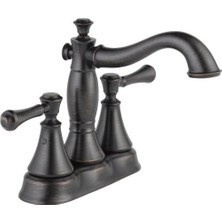 Prime Cassidy Bronz Banyo Bataryası, Merkez Set Banyo Bataryası, Banyo Lavabo Bataryası, Metal Tahliye Montajı, Venedik Bronz 2597LF-RBMPU