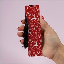 Prime Yılbaşı Temalı Kitap Ayracı 13.5 cm x 4 cm Metal Malzeme