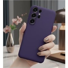 Prime - S26 Ultra ile Uyumlu Galaxy Için Yumuşak ve Esnek Tpu Silikon Kapak - Mürdüm