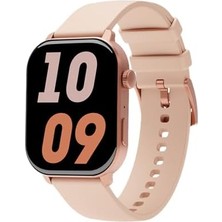 Prime Hiwatch Talk 2 Amoled Ekran Silikon Kayışlı Akıllı Saat Pembe (Bordo Kayış Hediyeli)