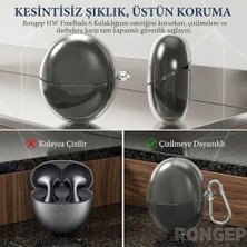 Prime Freebuds 6 Için Şeffaf Kulaklık Kılıfı 360° Kasa Koruyucu Tpu Kılıf Darbeye Çizilmeye ve Sararmaya Karşı Dirençli Freebuds 6 Kılıfı Taşıma Askılı Freebuds6 Koruma (Şeffaf)