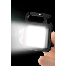 Prime Mini LED El Feneri Su Geçirmez Şarjlı El Feneri Taşınabilir Kamp Feneri Cep Anahtarlık