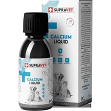 Prime Supravet Calcium Kedi ve Köpekler Için Sıvı Kalsiyum Damla 100ML
