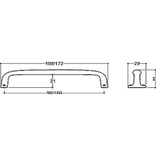Prime Saten Rengi 96 mm Klasik Kulp