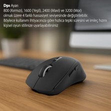 Prime IWM-397T Kablosuz Mouse | 7d Sessiz Tuş 500MAH Şarjlı LED Gösterge Paneli 3200 Dpı