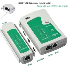 Prime PX-8070 Rj-45,rj-11 Lüks Kablo Test Cihazı, Adsl, Cat5,cat6,cat7,cat8 Internet Kablo Tester