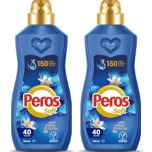 Prime Peros Konsantre Yumuşatıcı Mavi Orkide & Lilyum 960 ml (2 Paketi)