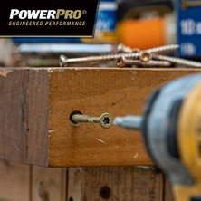 Prime Power Pro 48617 Ahşap Vidalar, 10 x 5 Inç, Premium Dış Mekan Güverte Vidaları, Paslanmaya Dayanıklı, Epoksi Kaplı Bronz, 5 Lb Küvet, 213 Adet