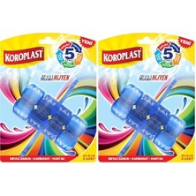 Prime 5 Etkili Wc Blok 2'li Katı Tuvalet Bloğu Beyaz Sabun Kokulu 2li Paket
