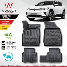 Prime Id4 Paspas 2021 2025 Arası Uyumlu 3D Havuzlu Wöller Paspas