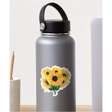 Prime Ayçiçeği -Sunflower Tasarımlı Seti - Telefon ve Bilgisayar, Laptop Yüzeylerine Uygun