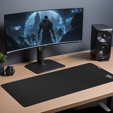 Prime Dark 80X30CM Hybrid Kumaş - 4mm Kalınlık - Özel Yüzey Altı Dikiş - Kaydırmaz Zemin Xl Premium Mousepad