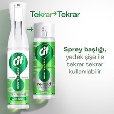 Prime Cif Infinite Clean Doğal Probiyotikli Anti Toz Yedek Şişe Tüm Yüzeyler Için Limonu & Limon Otu 280 ml