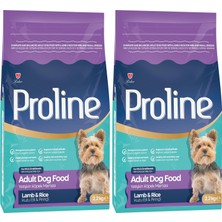 Prime Proline Mini ve Küçük Irk Kuzu Etli ve Pirinçli 2.2 kg (2 Paketi)