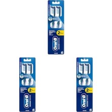 Prime Oral-B Pro-Expert Advanced Derinlemesine Temizlik Diş Fırçası, Orta Sertlik, 2 Adet (3 Paketi)
